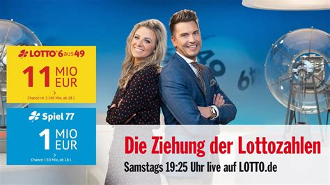 lotto ziehung live von heute.